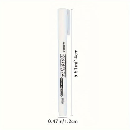 4 Pack Of White Paint Markers