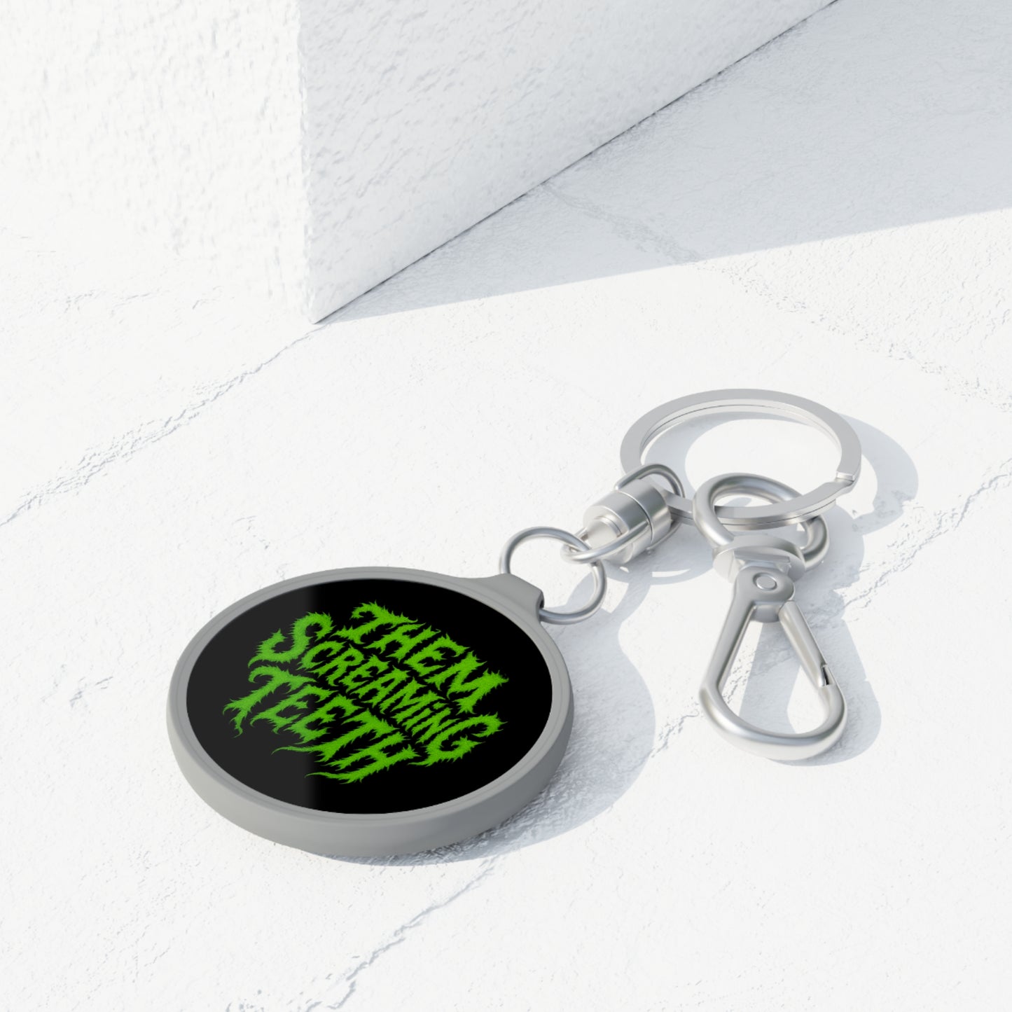 Them Screaming Teeth, Keyring Tag