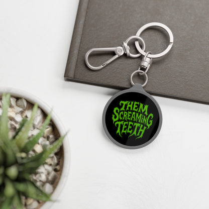 Them Screaming Teeth, Keyring Tag