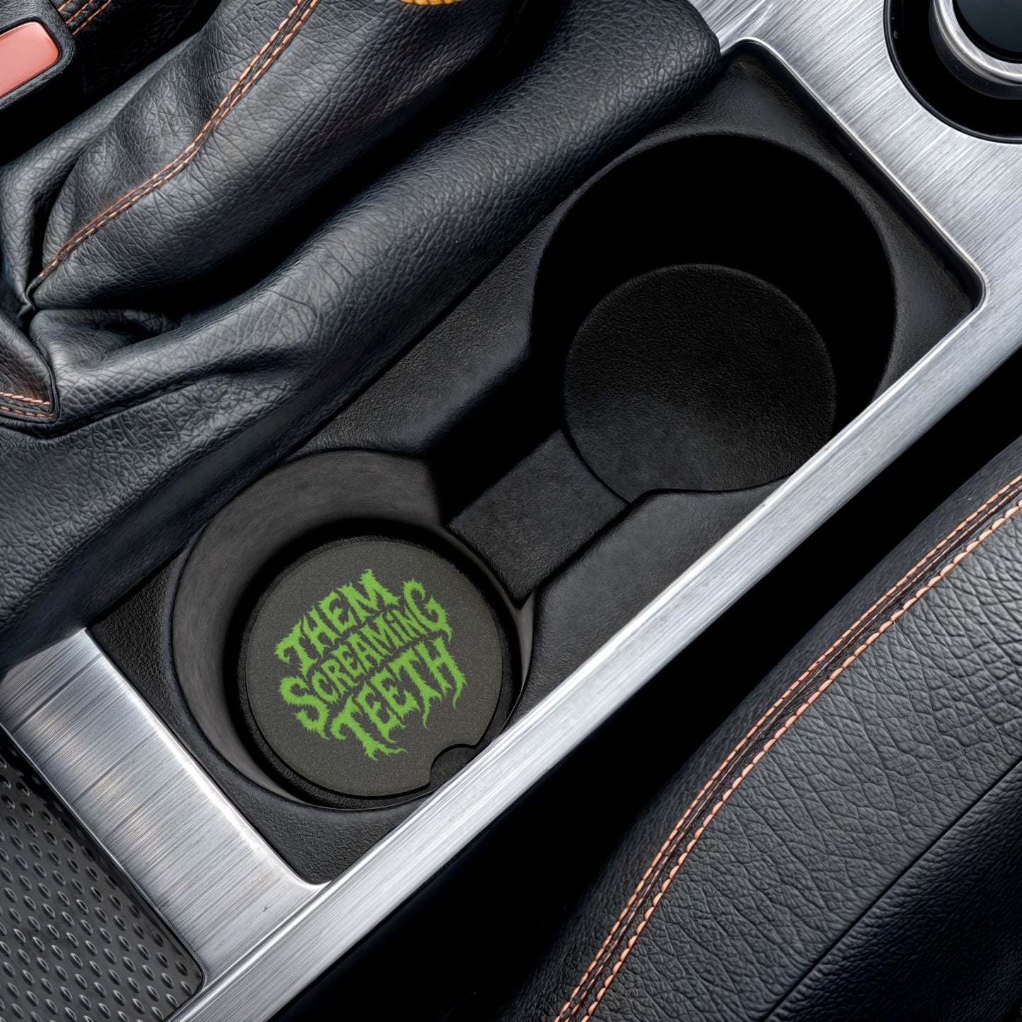 Them Screaming Teeth, Soapstone Car Coaster