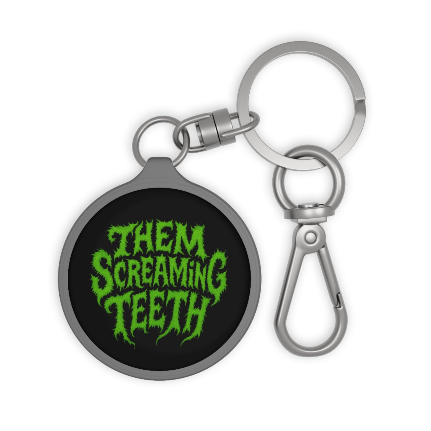 Them Screaming Teeth, Keyring Tag