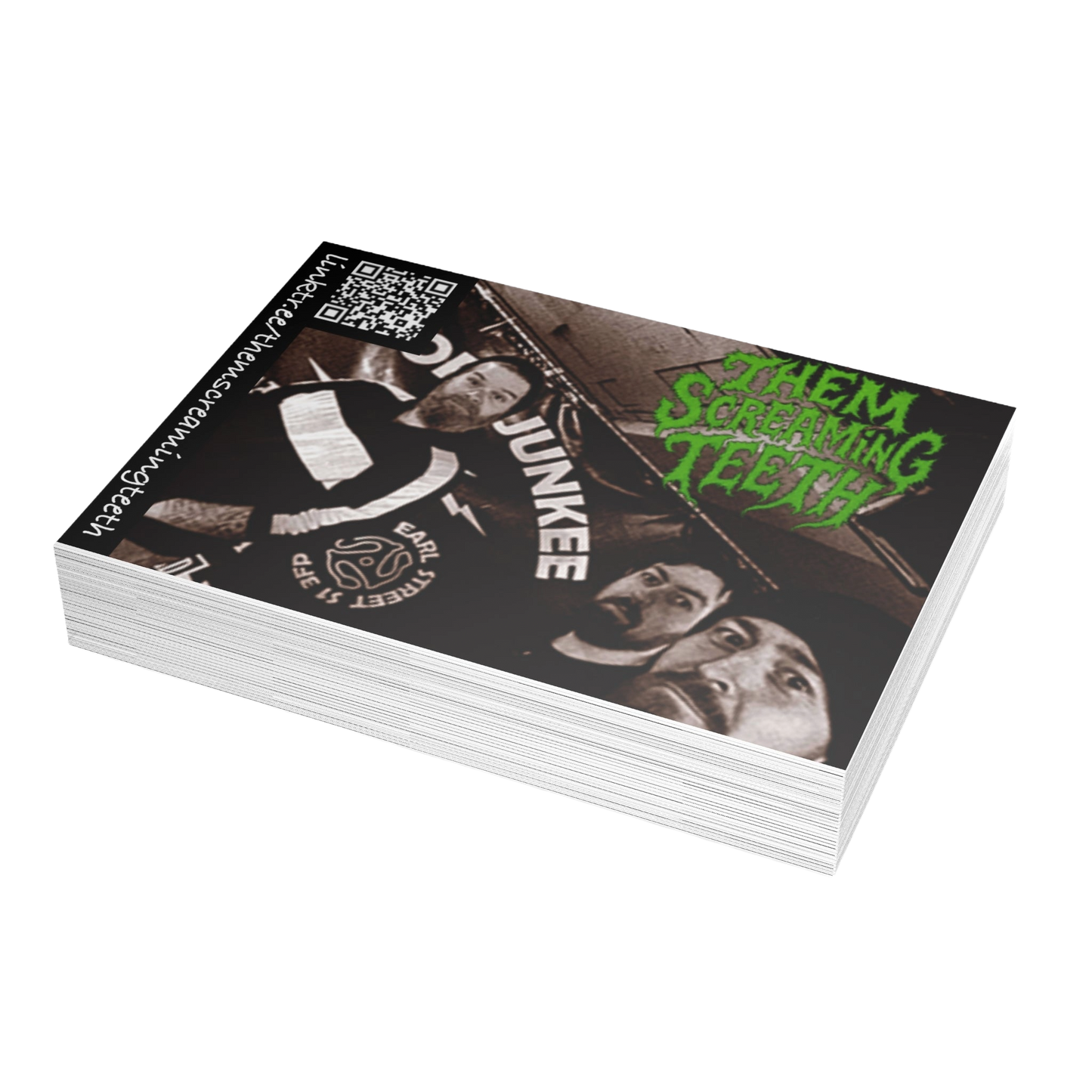 Them Screaming Teeth, 50 Marketing Cards
