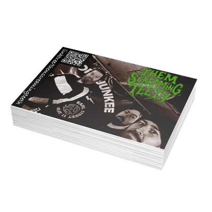 Them Screaming Teeth, 50 Marketing Cards