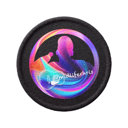 midlifechris, Patch - 3” x 3”