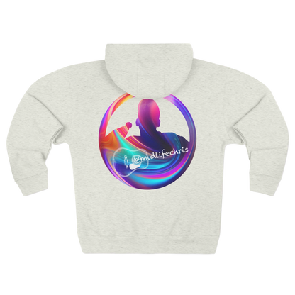 midlifechris, Zip-Up Hoodie