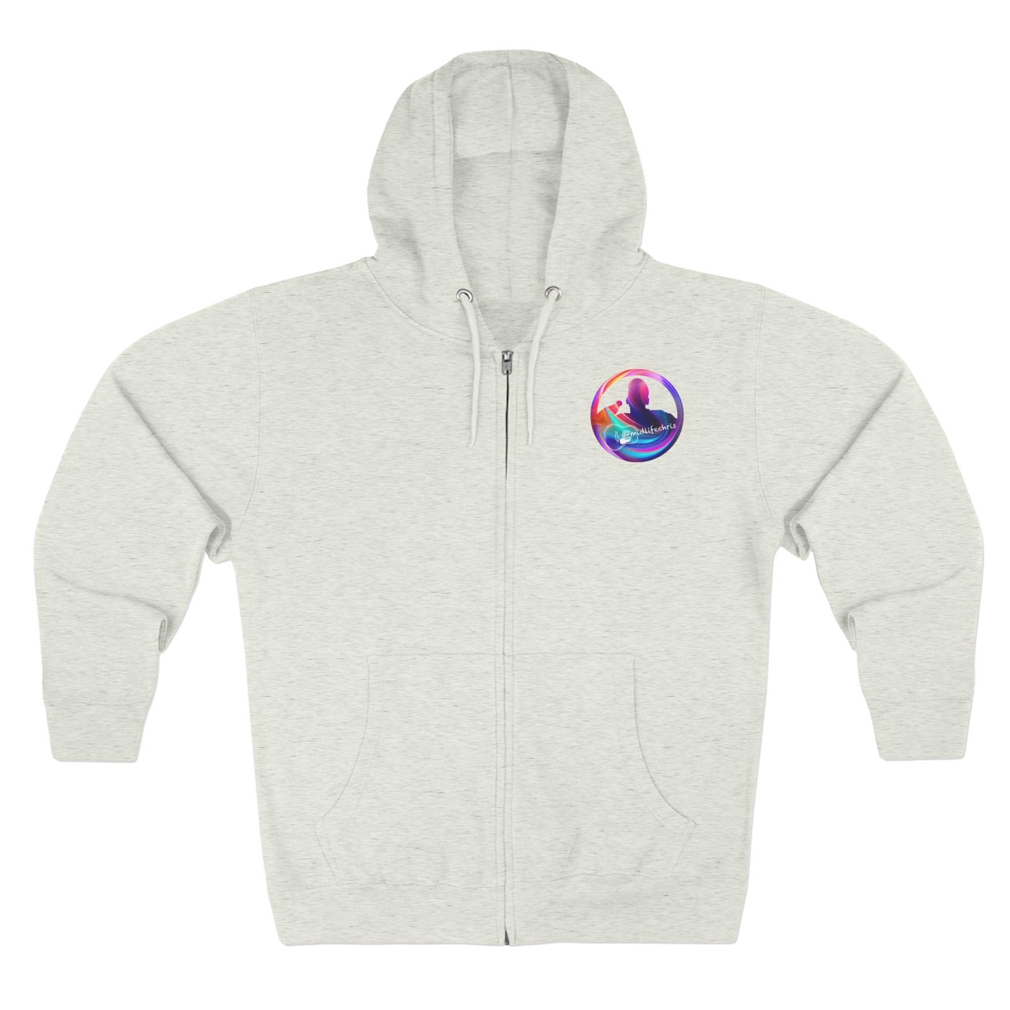 midlifechris, Zip-Up Hoodie