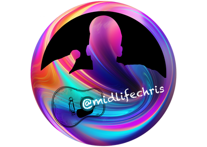 midlifechris, Kiss-Cut Sticker