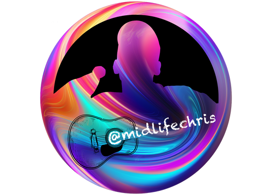 midlifechris, Kiss-Cut Sticker