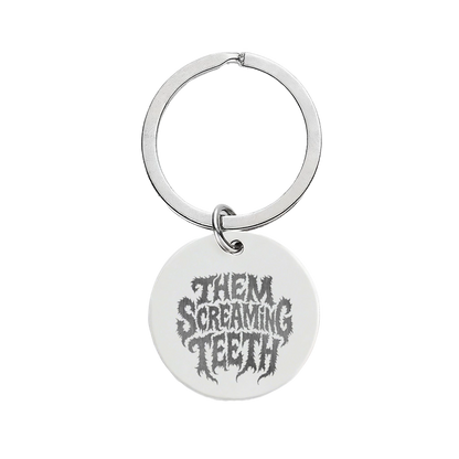 Them Screaming Teeth, Keyring (Engraved)