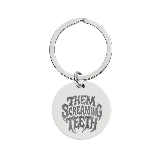 Them Screaming Teeth, Keyring (Engraved)