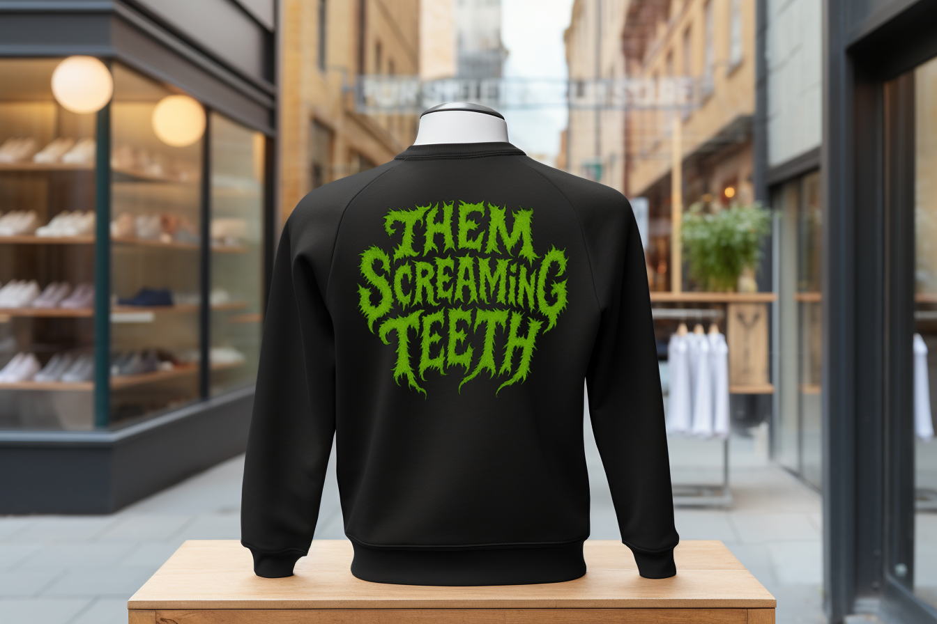 Them Screaming Teeth, Long Sleeve T-Shirt